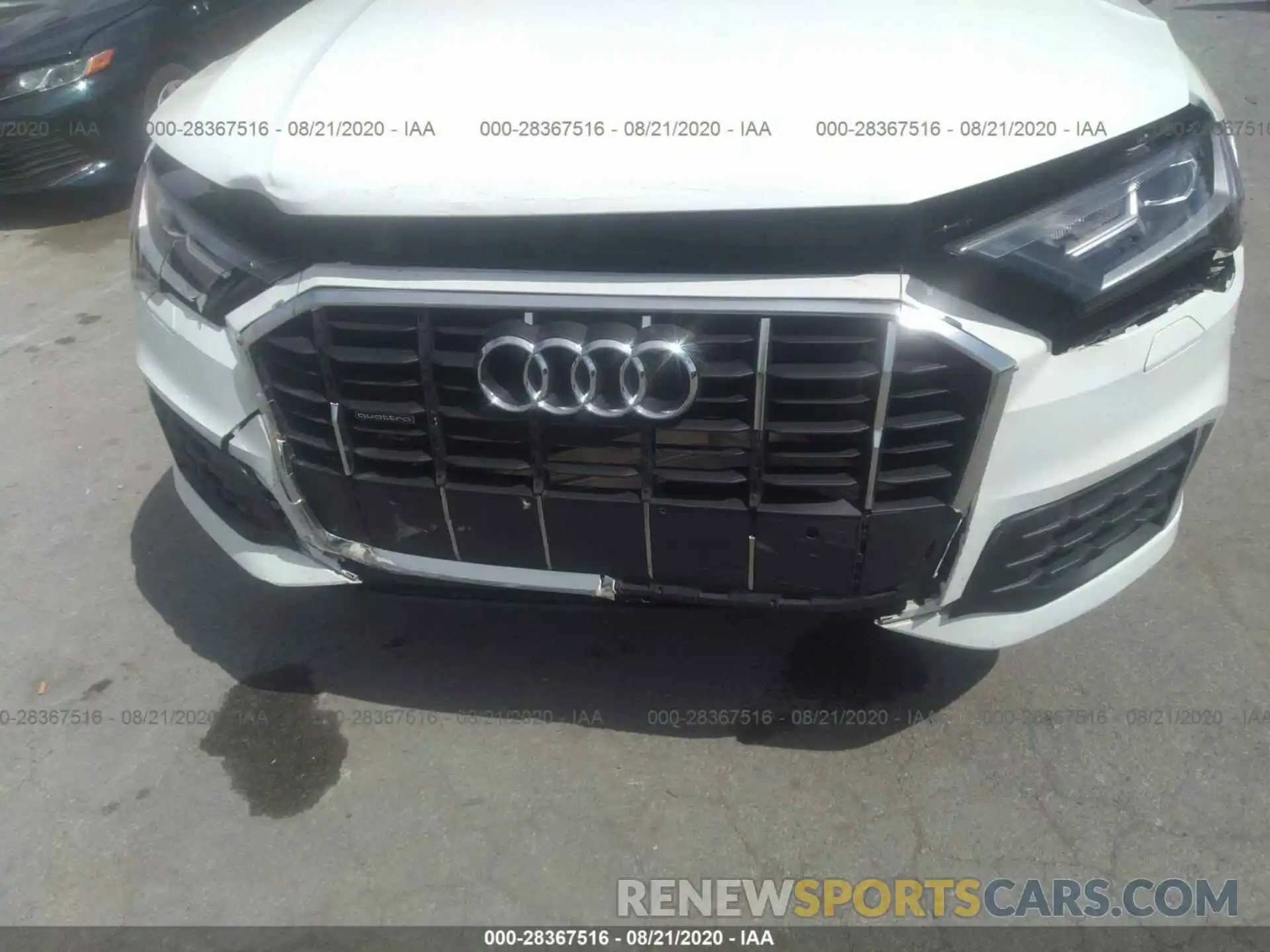 6 Photograph of a damaged car WA1LXAF7XLD002106 AUDI Q7 2020