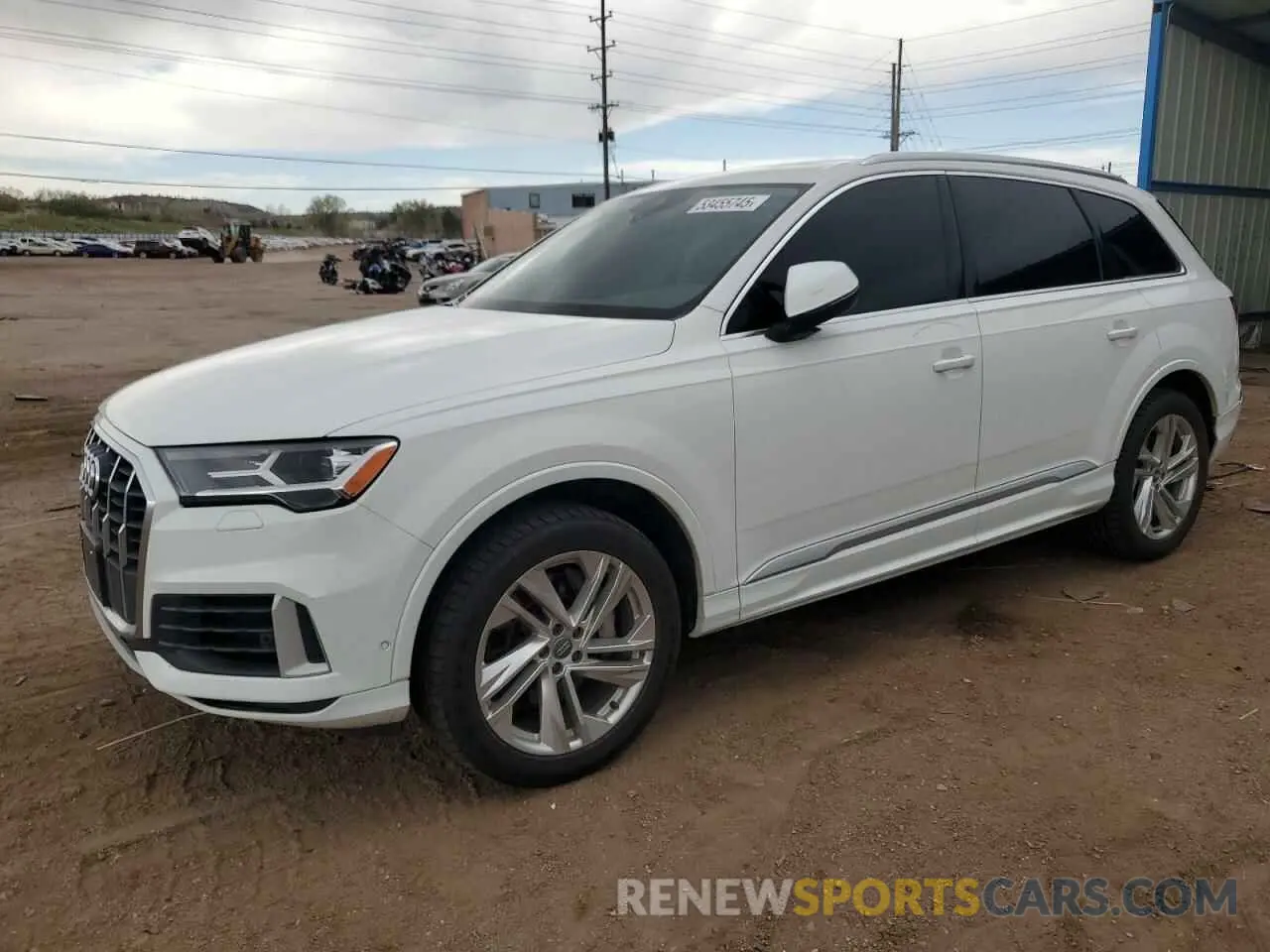 1 Photograph of a damaged car WA1LXAF7XLD003269 AUDI Q7 2020