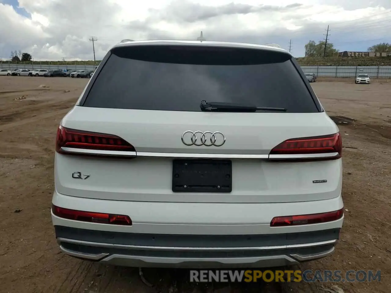 6 Photograph of a damaged car WA1LXAF7XLD003269 AUDI Q7 2020
