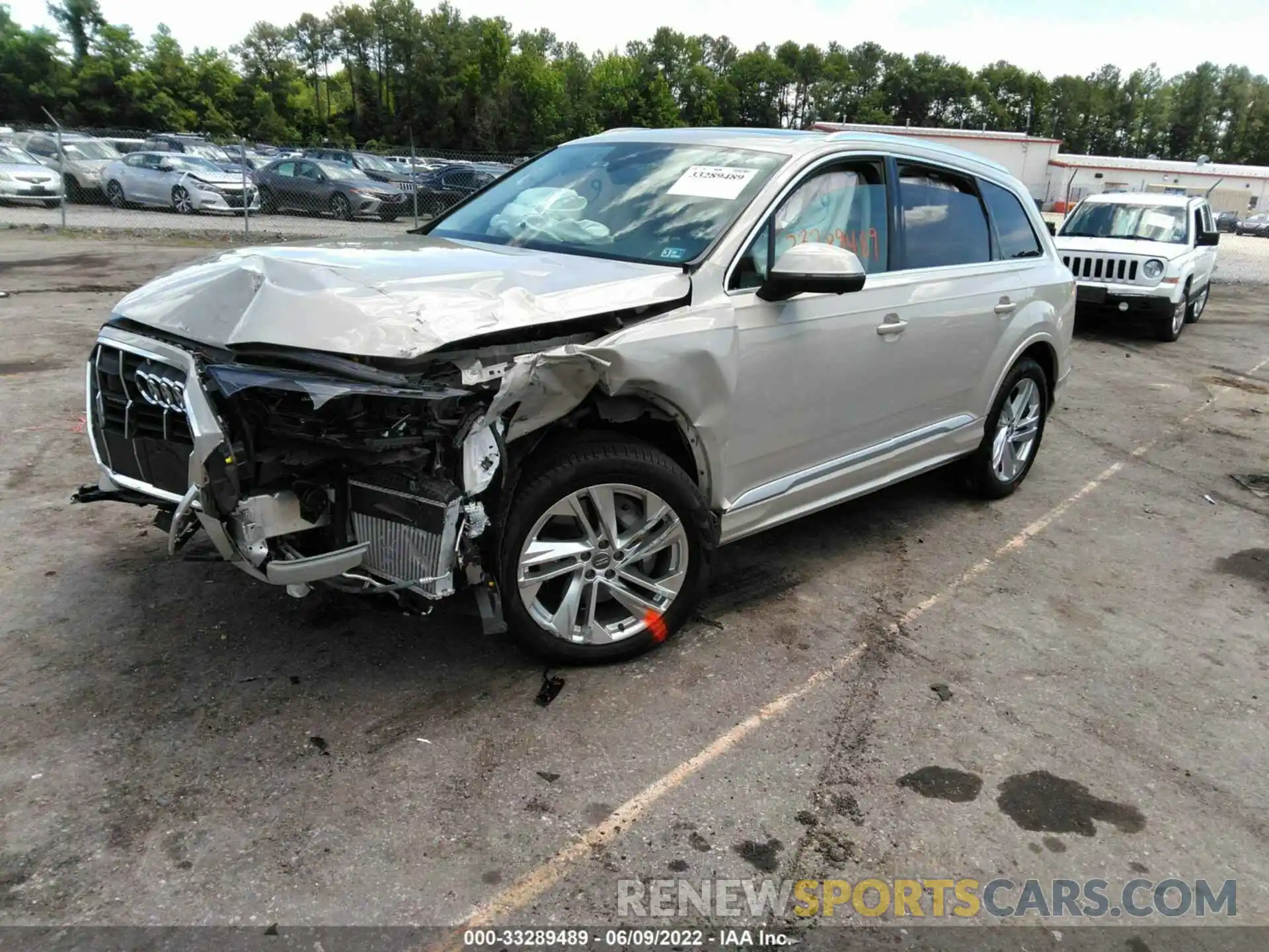 2 Photograph of a damaged car WA1LXAF7XLD006785 AUDI Q7 2020