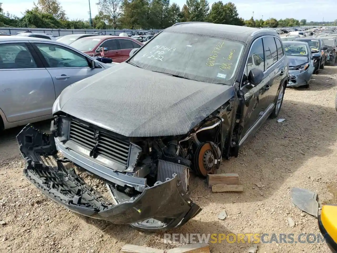 2 Photograph of a damaged car WA1LXAF7XLD011307 AUDI Q7 2020