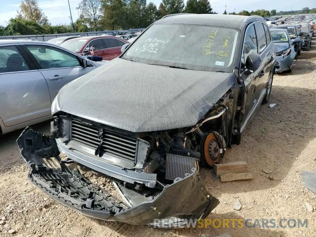 9 Photograph of a damaged car WA1LXAF7XLD011307 AUDI Q7 2020