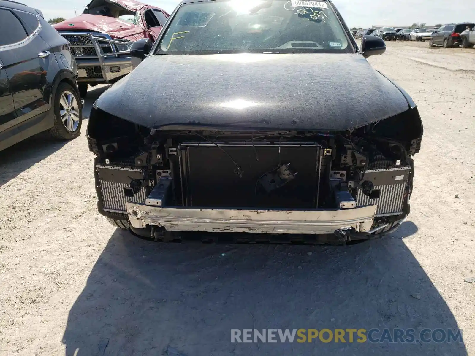 9 Photograph of a damaged car WA1VXAF70LD012037 AUDI Q7 2020