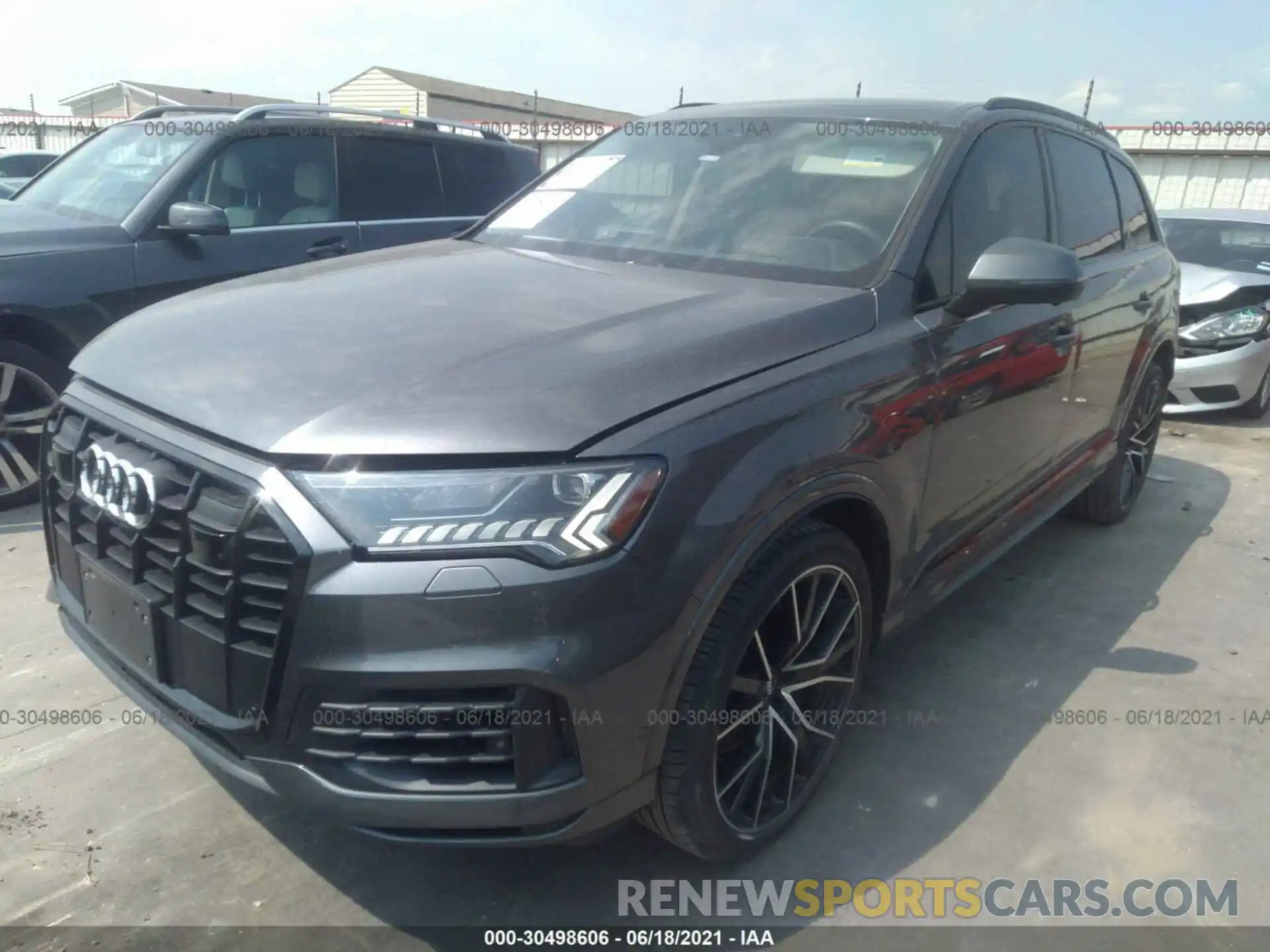 2 Photograph of a damaged car WA1VXAF76LD004010 AUDI Q7 2020