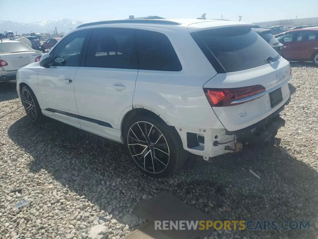 2 Photograph of a damaged car WA1VXAF77LD003058 AUDI Q7 2020