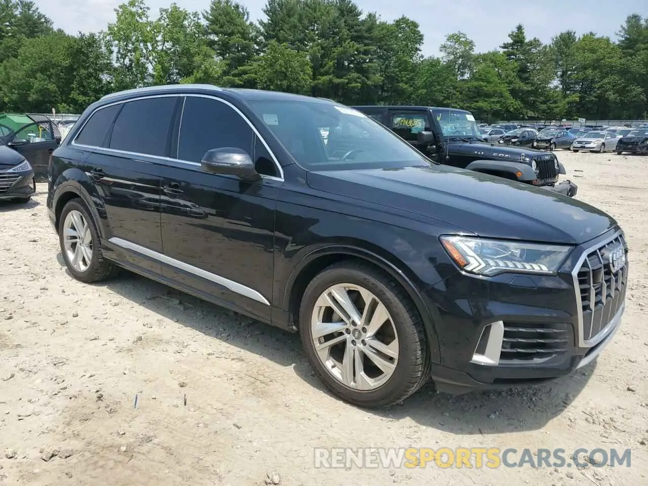 4 Photograph of a damaged car WA1VXAF78LD004185 AUDI Q7 2020