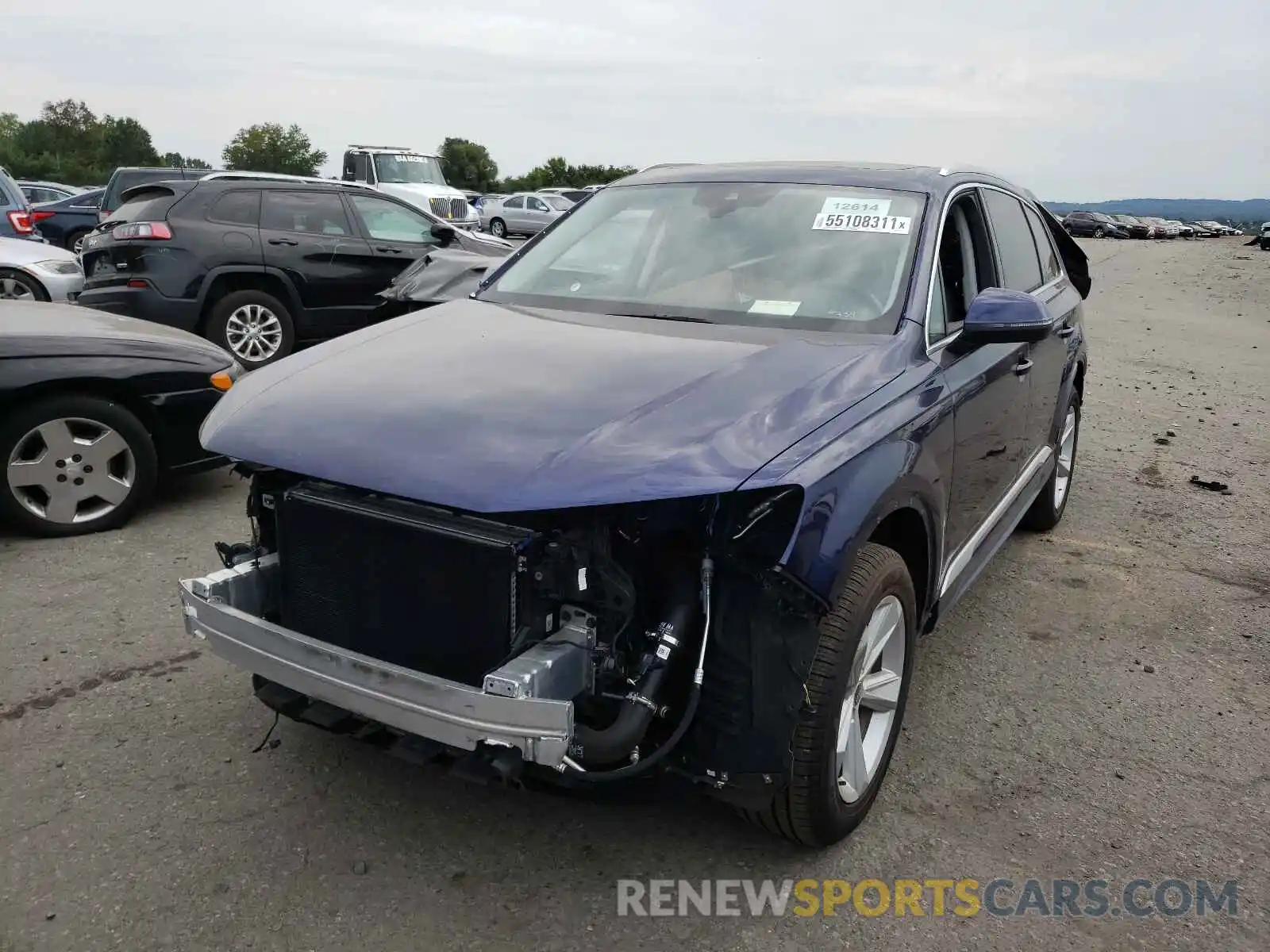 2 Photograph of a damaged car WA1AJAF71MD014123 AUDI Q7 2021