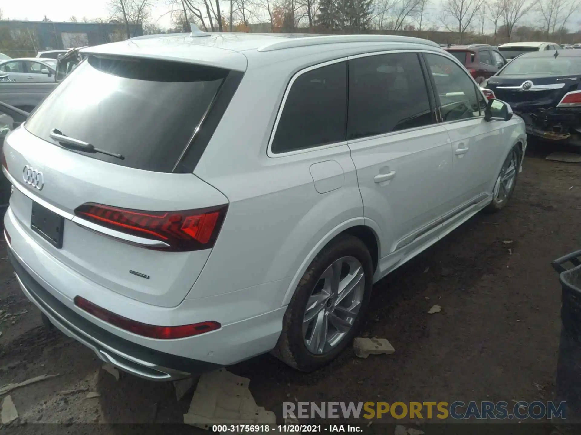 4 Photograph of a damaged car WA1AJAF71MD022707 AUDI Q7 2021