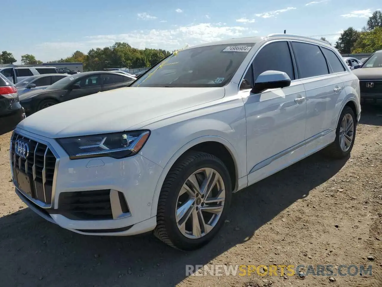 1 Photograph of a damaged car WA1AJAF73MD018108 AUDI Q7 2021