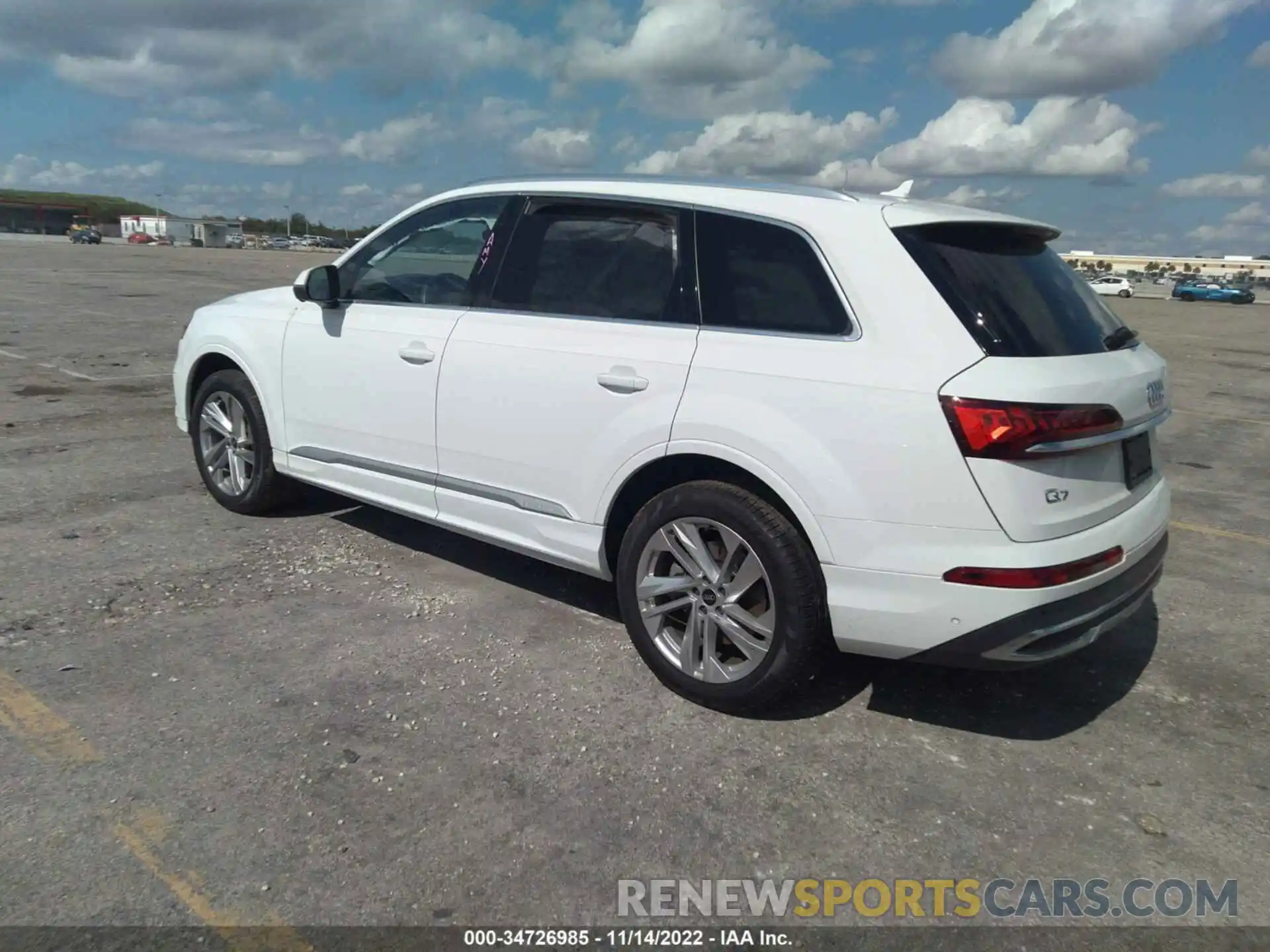 3 Photograph of a damaged car WA1AJAF73MD034499 AUDI Q7 2021