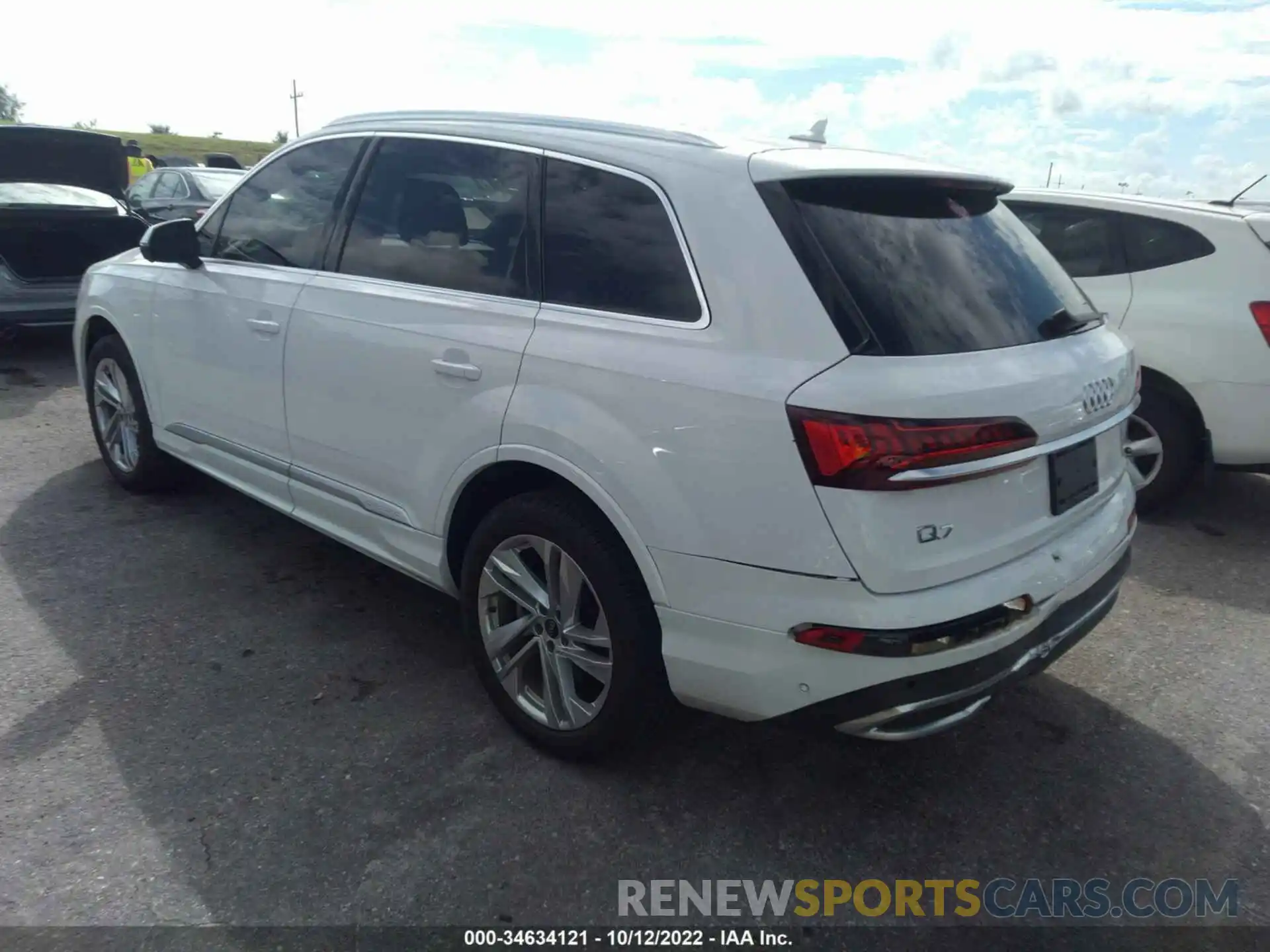 3 Photograph of a damaged car WA1AJAF74MD025813 AUDI Q7 2021