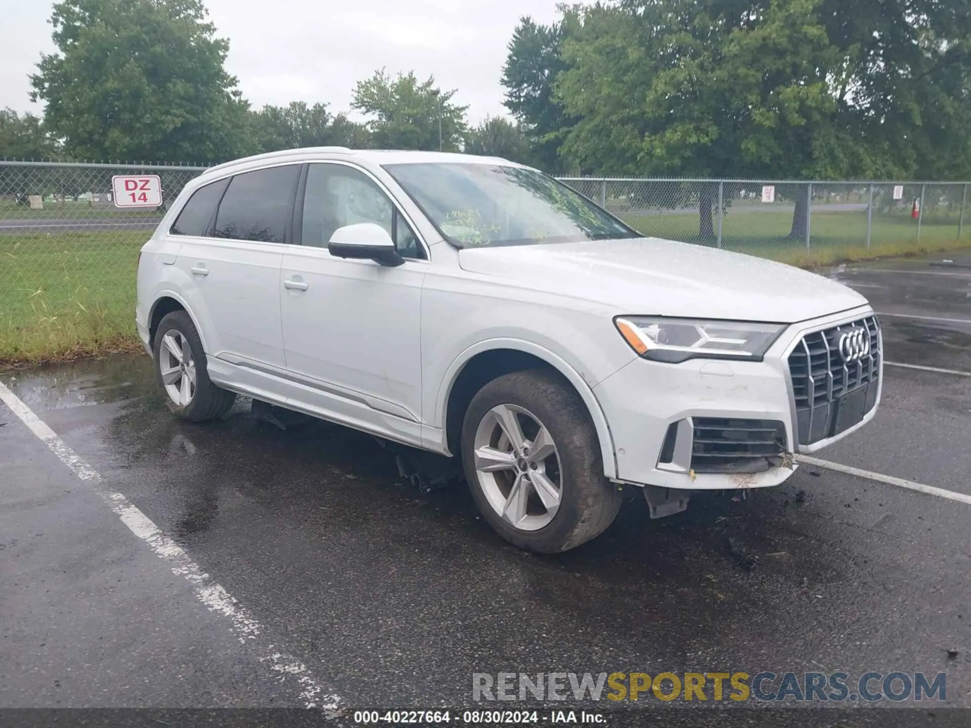 1 Photograph of a damaged car WA1AJAF75MD035914 AUDI Q7 2021