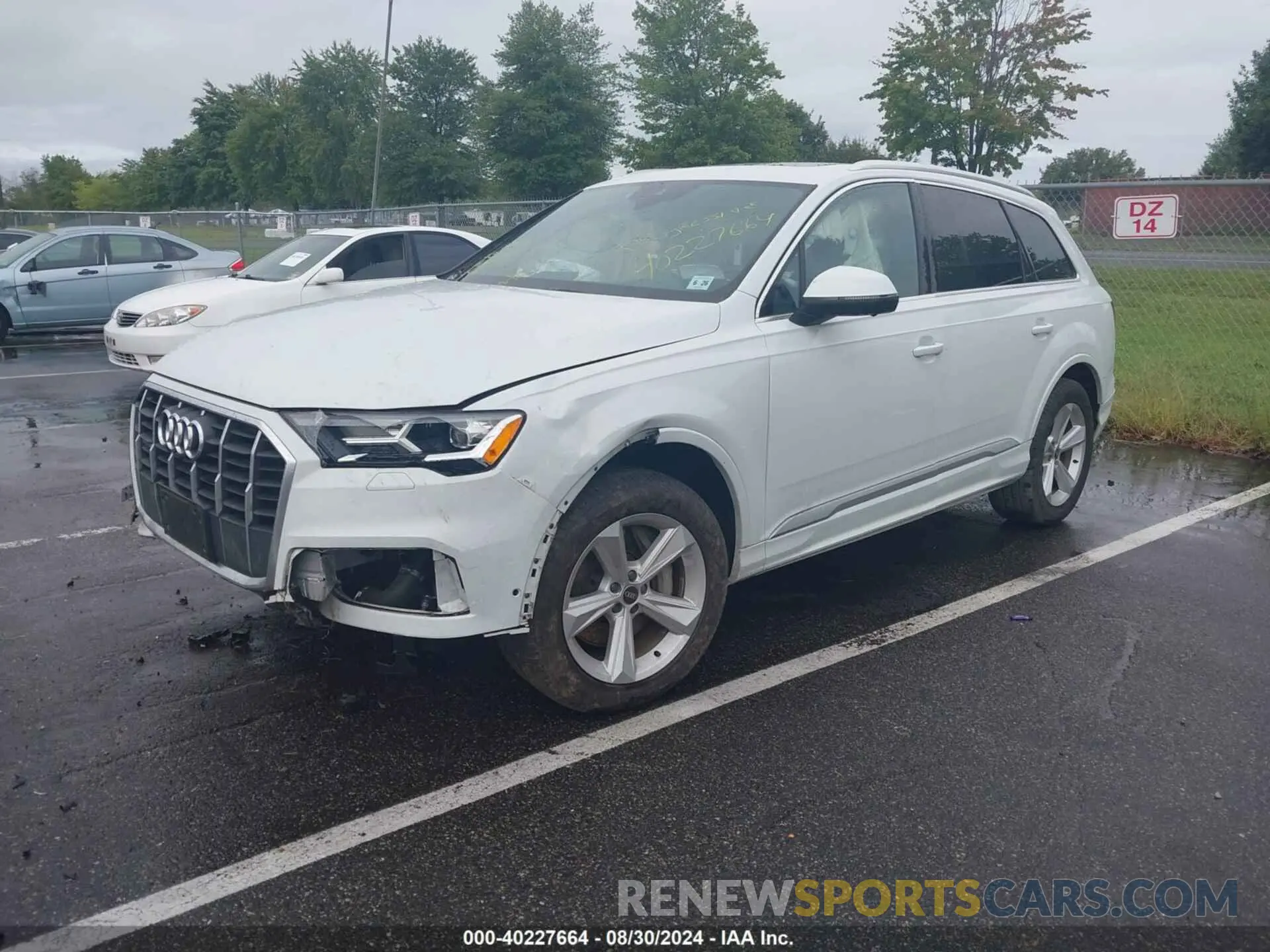 2 Photograph of a damaged car WA1AJAF75MD035914 AUDI Q7 2021