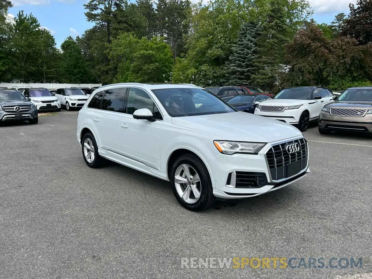 1 Photograph of a damaged car WA1AJAF77MD030231 AUDI Q7 2021