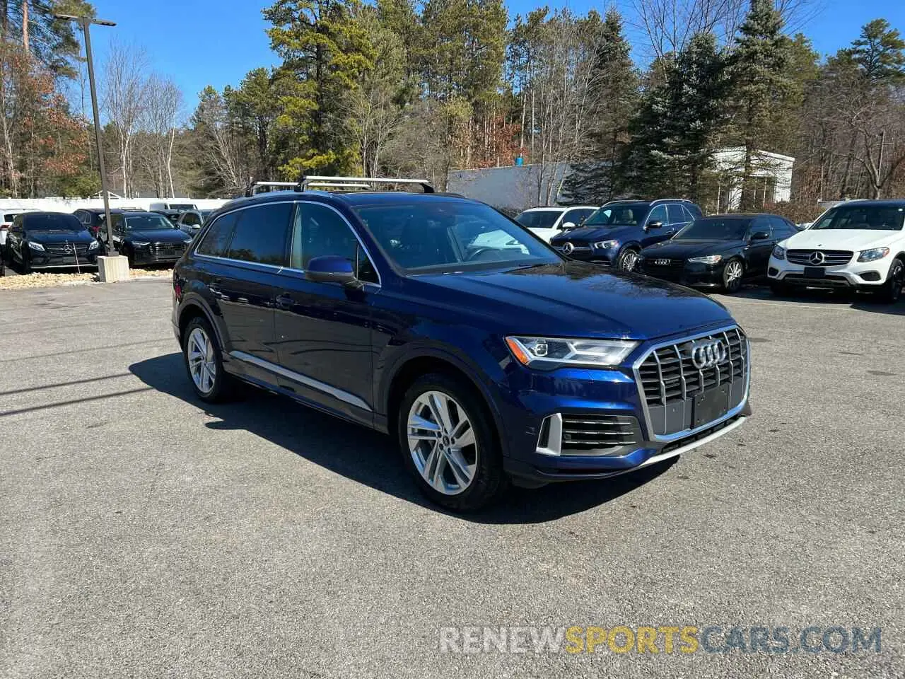 1 Photograph of a damaged car WA1AXAF70MD025287 AUDI Q7 2021