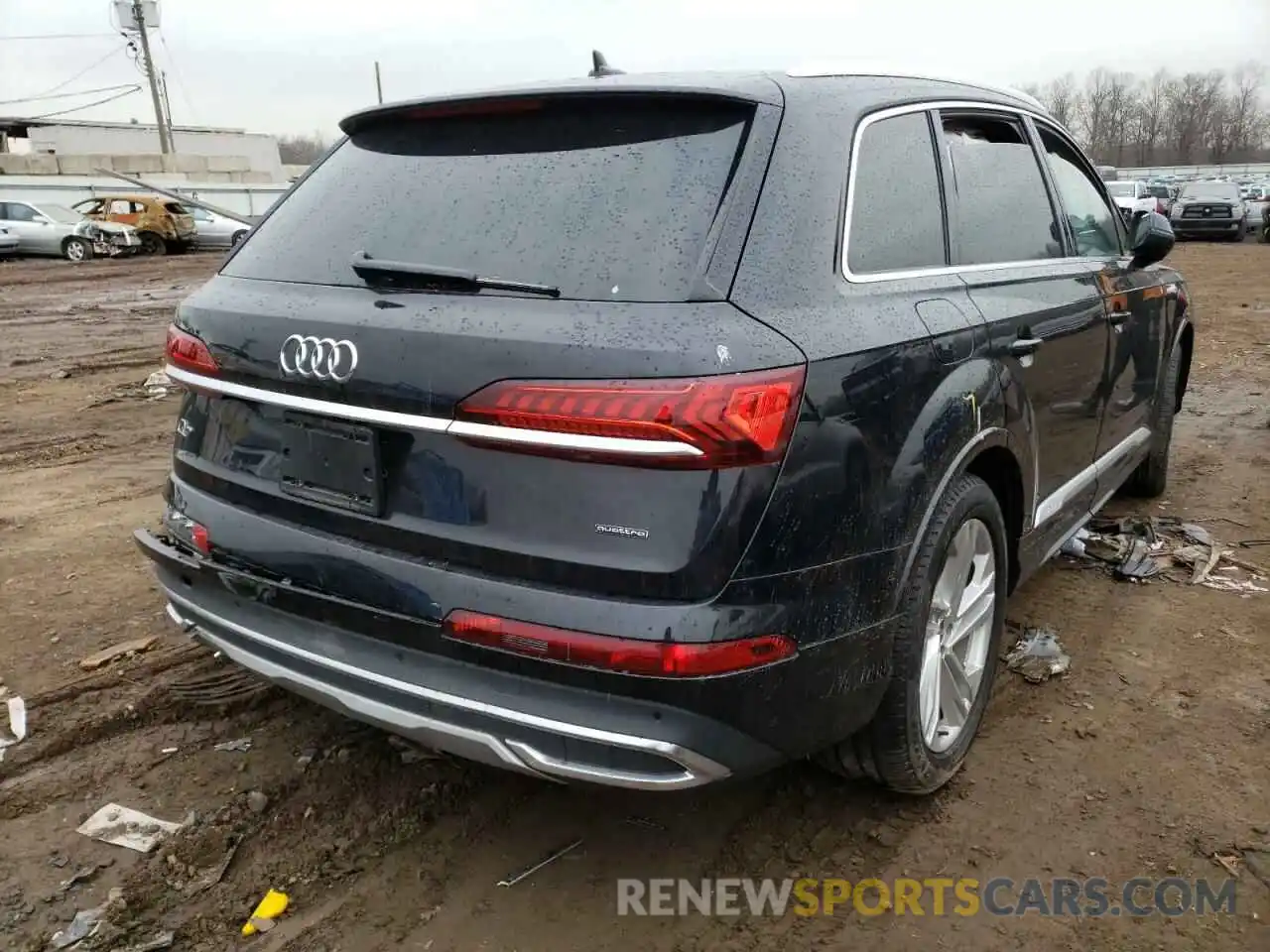 4 Photograph of a damaged car WA1AXAF72MD026134 AUDI Q7 2021