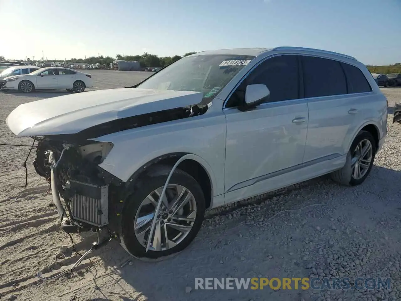 1 Photograph of a damaged car WA1AXAF75MD029867 AUDI Q7 2021