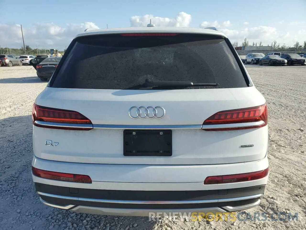 6 Photograph of a damaged car WA1AXAF75MD029867 AUDI Q7 2021