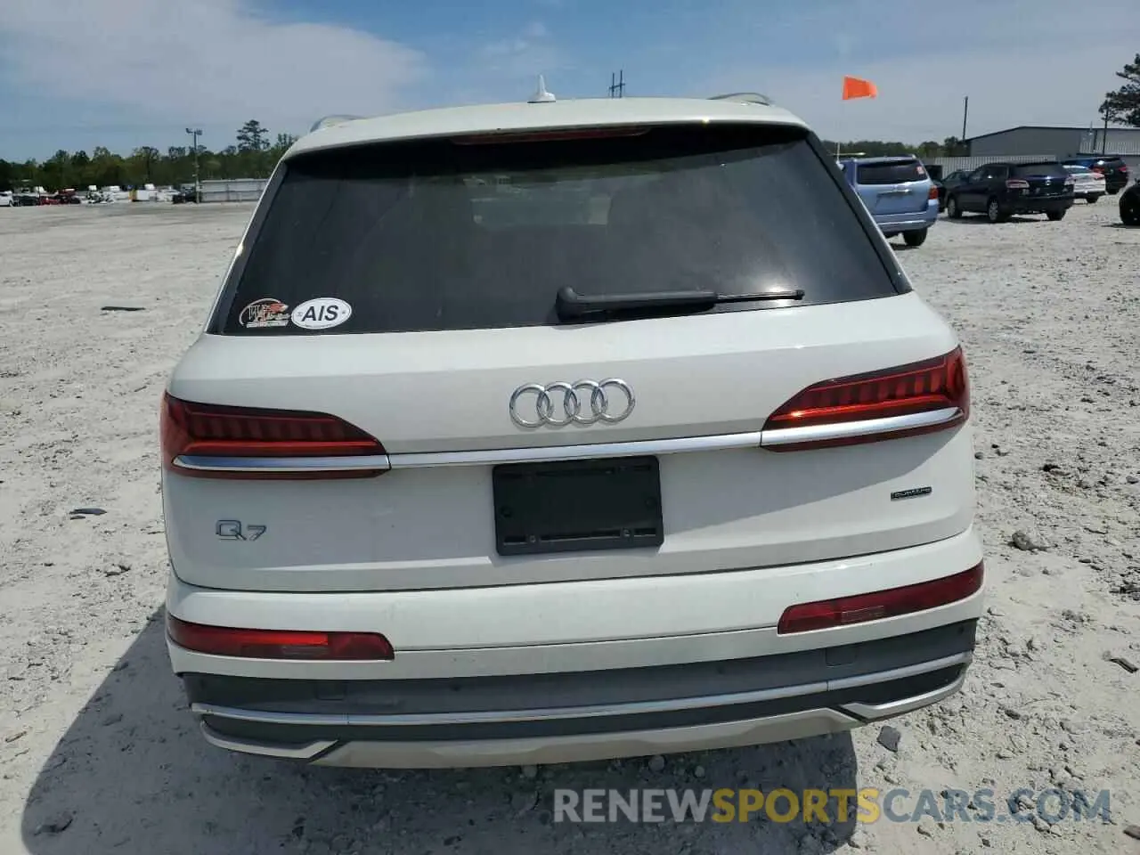6 Photograph of a damaged car WA1AXAF76MD036598 AUDI Q7 2021