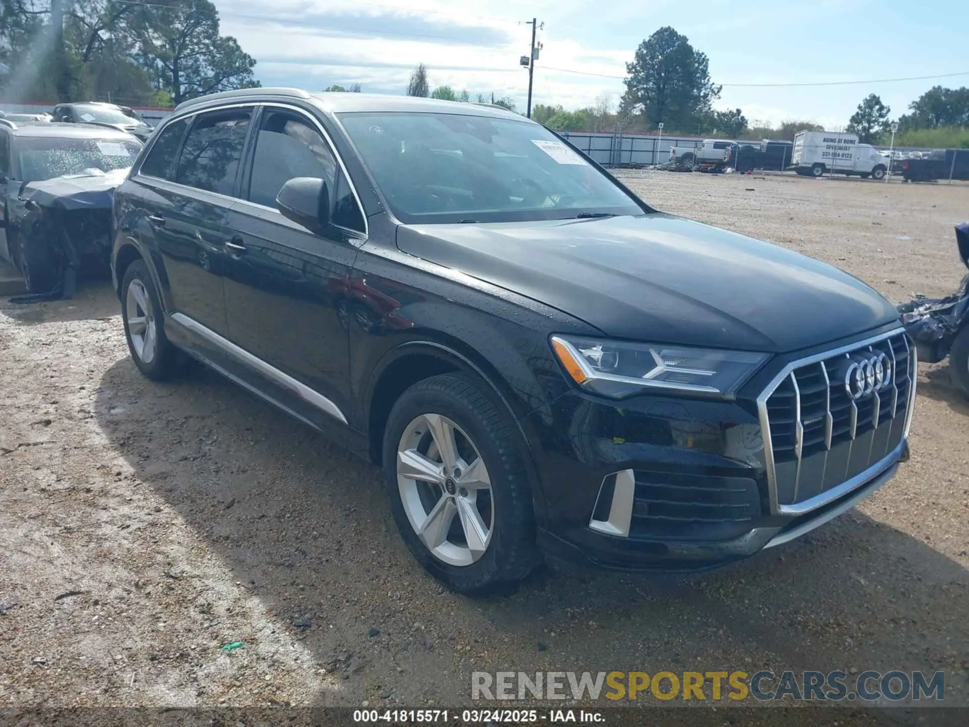 1 Photograph of a damaged car WA1AXAF77MD033371 AUDI Q7 2021