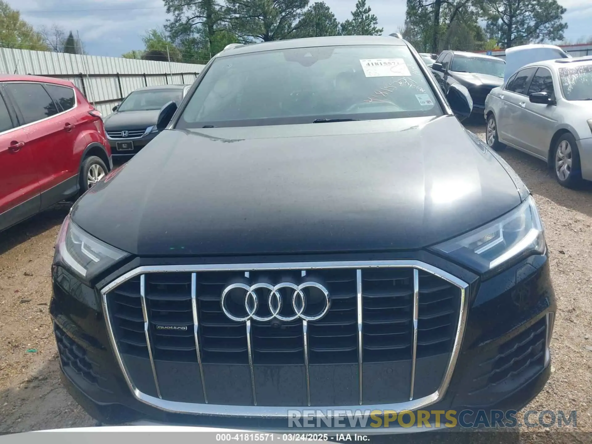12 Photograph of a damaged car WA1AXAF77MD033371 AUDI Q7 2021