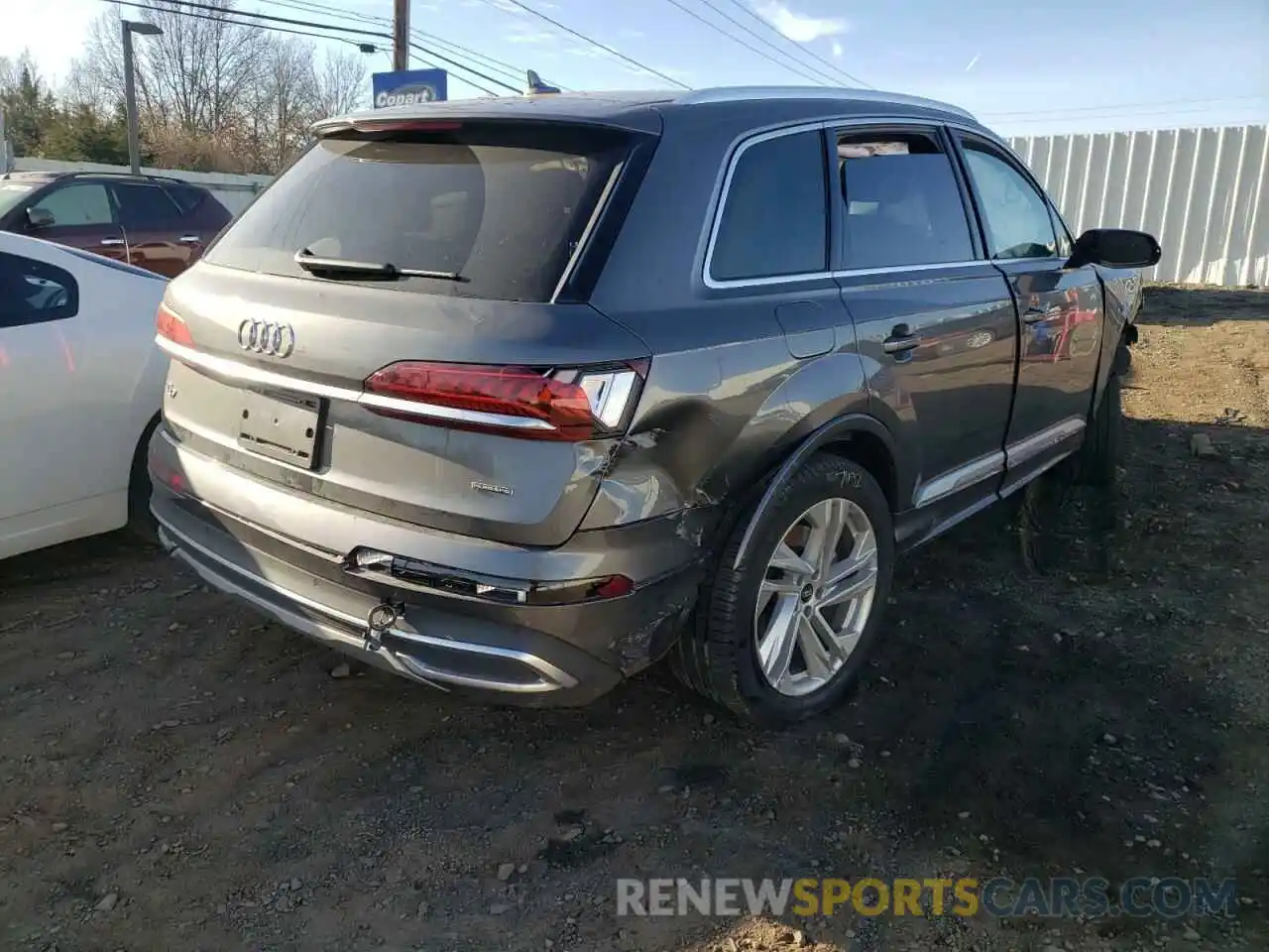 4 Photograph of a damaged car WA1AXAF7XMD030819 AUDI Q7 2021