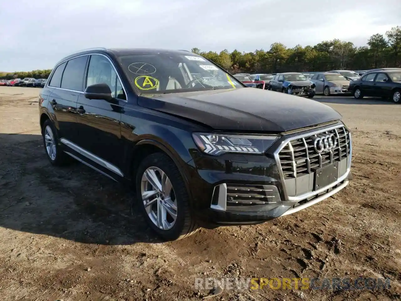 1 Photograph of a damaged car WA1LJAF70MD013036 AUDI Q7 2021