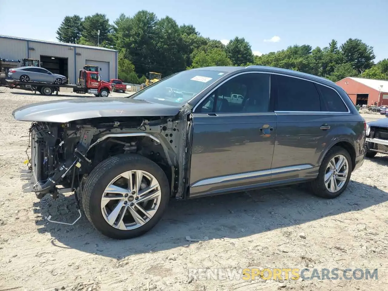 1 Photograph of a damaged car WA1LJAF70MD016700 AUDI Q7 2021