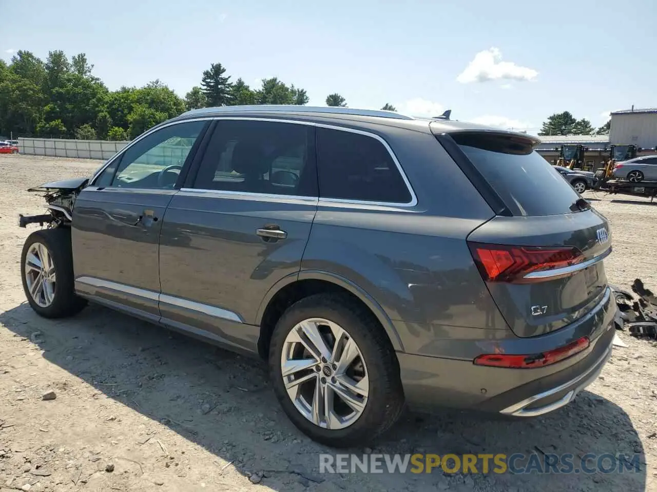 2 Photograph of a damaged car WA1LJAF70MD016700 AUDI Q7 2021