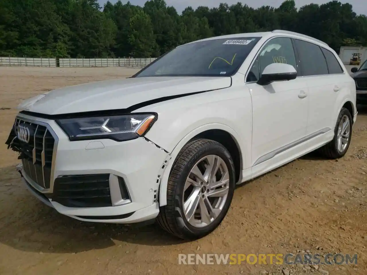 2 Photograph of a damaged car WA1LJAF70MD018575 AUDI Q7 2021