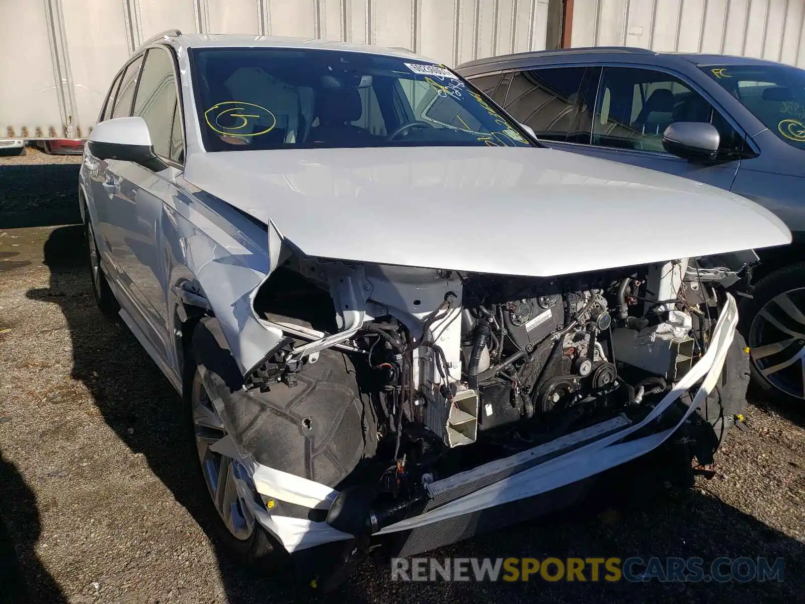 1 Photograph of a damaged car WA1LJAF70MD020522 AUDI Q7 2021