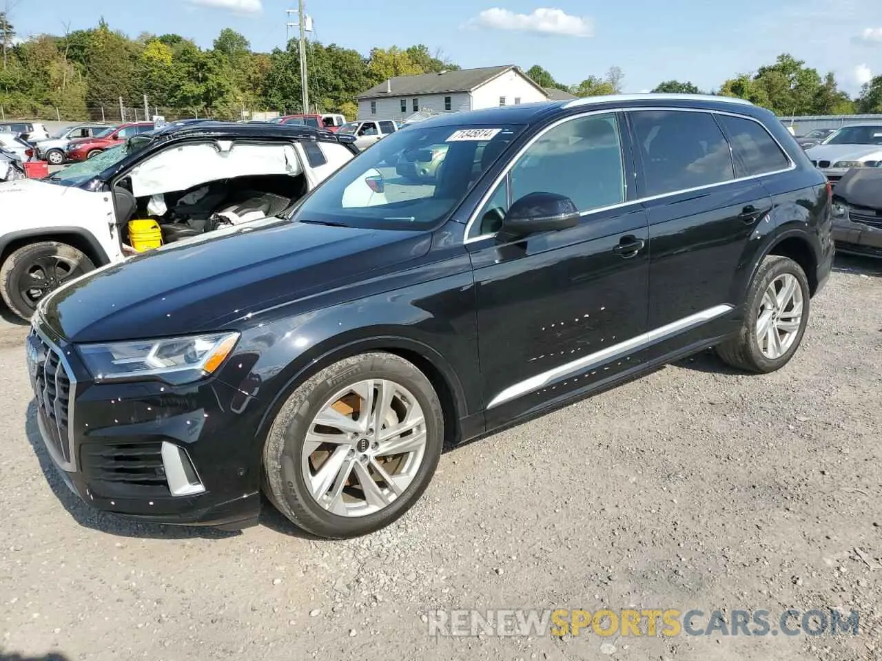 1 Photograph of a damaged car WA1LJAF70MD032363 AUDI Q7 2021
