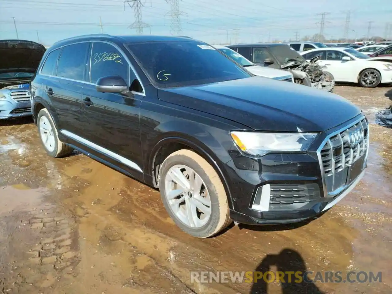 1 Photograph of a damaged car WA1LJAF72MD021154 AUDI Q7 2021