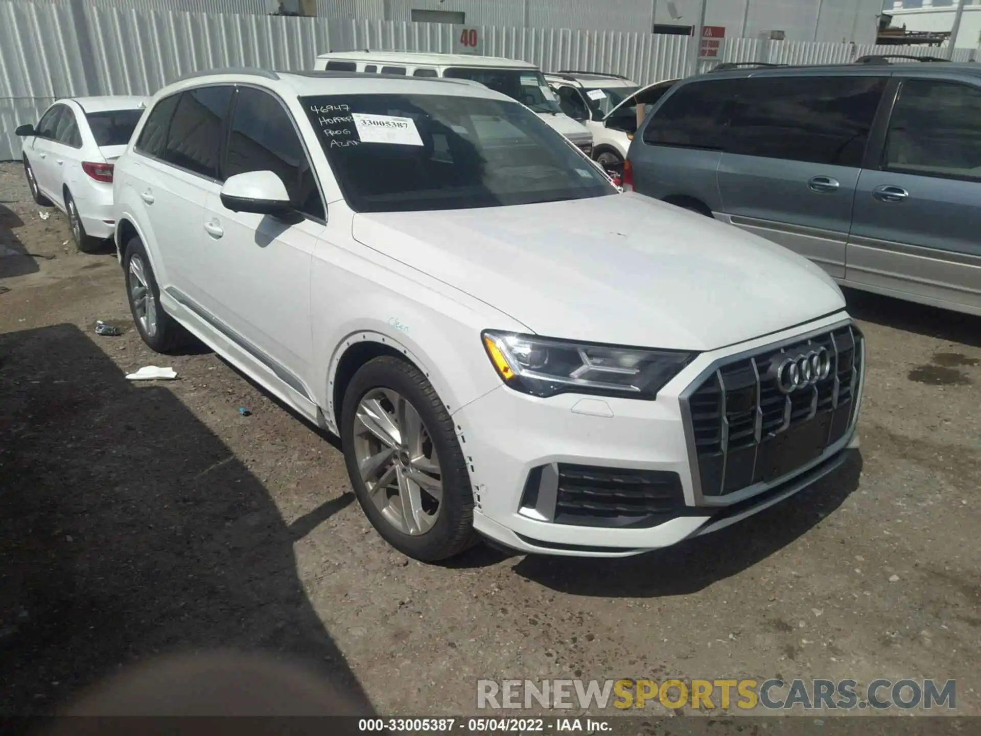 1 Photograph of a damaged car WA1LJAF72MD026340 AUDI Q7 2021