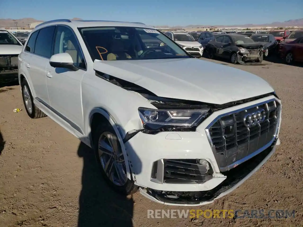 1 Photograph of a damaged car WA1LJAF73MD024208 AUDI Q7 2021