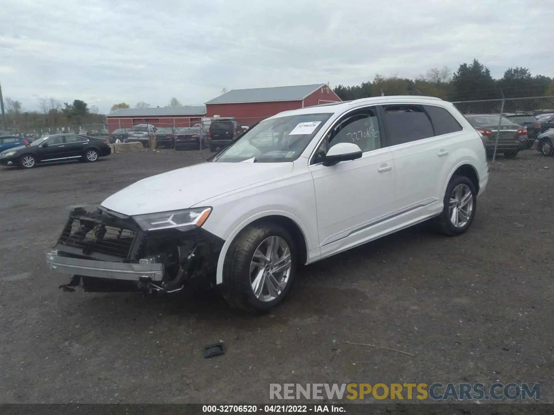 2 Photograph of a damaged car WA1LJAF73MD033300 AUDI Q7 2021