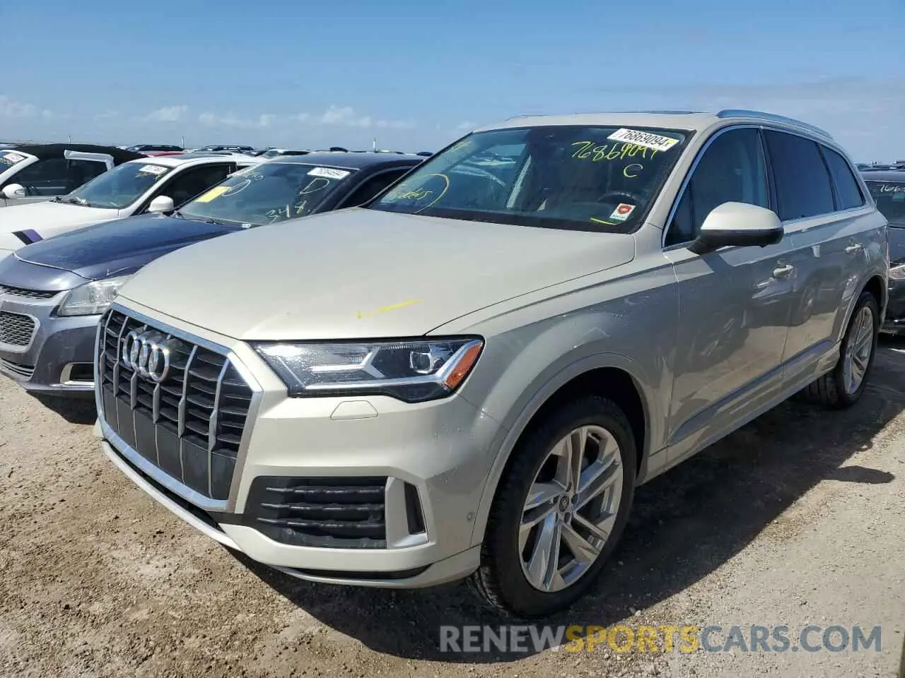 1 Photograph of a damaged car WA1LJAF73MD038206 AUDI Q7 2021