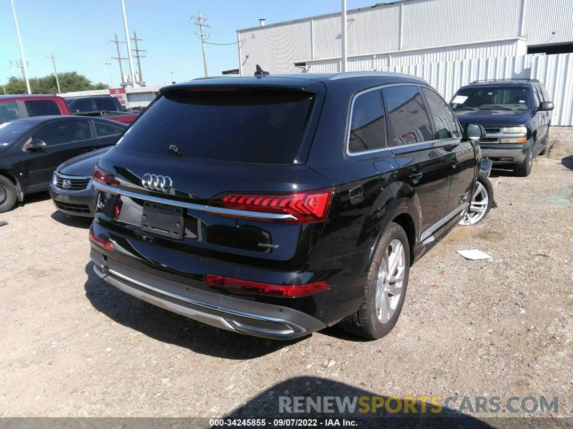 4 Photograph of a damaged car WA1LJAF75MD031077 AUDI Q7 2021