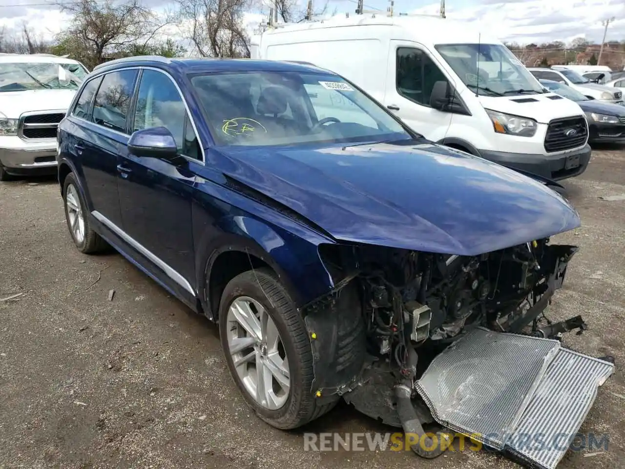 1 Photograph of a damaged car WA1LJAF77MD011560 AUDI Q7 2021