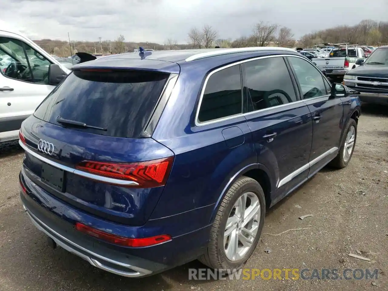 4 Photograph of a damaged car WA1LJAF77MD011560 AUDI Q7 2021