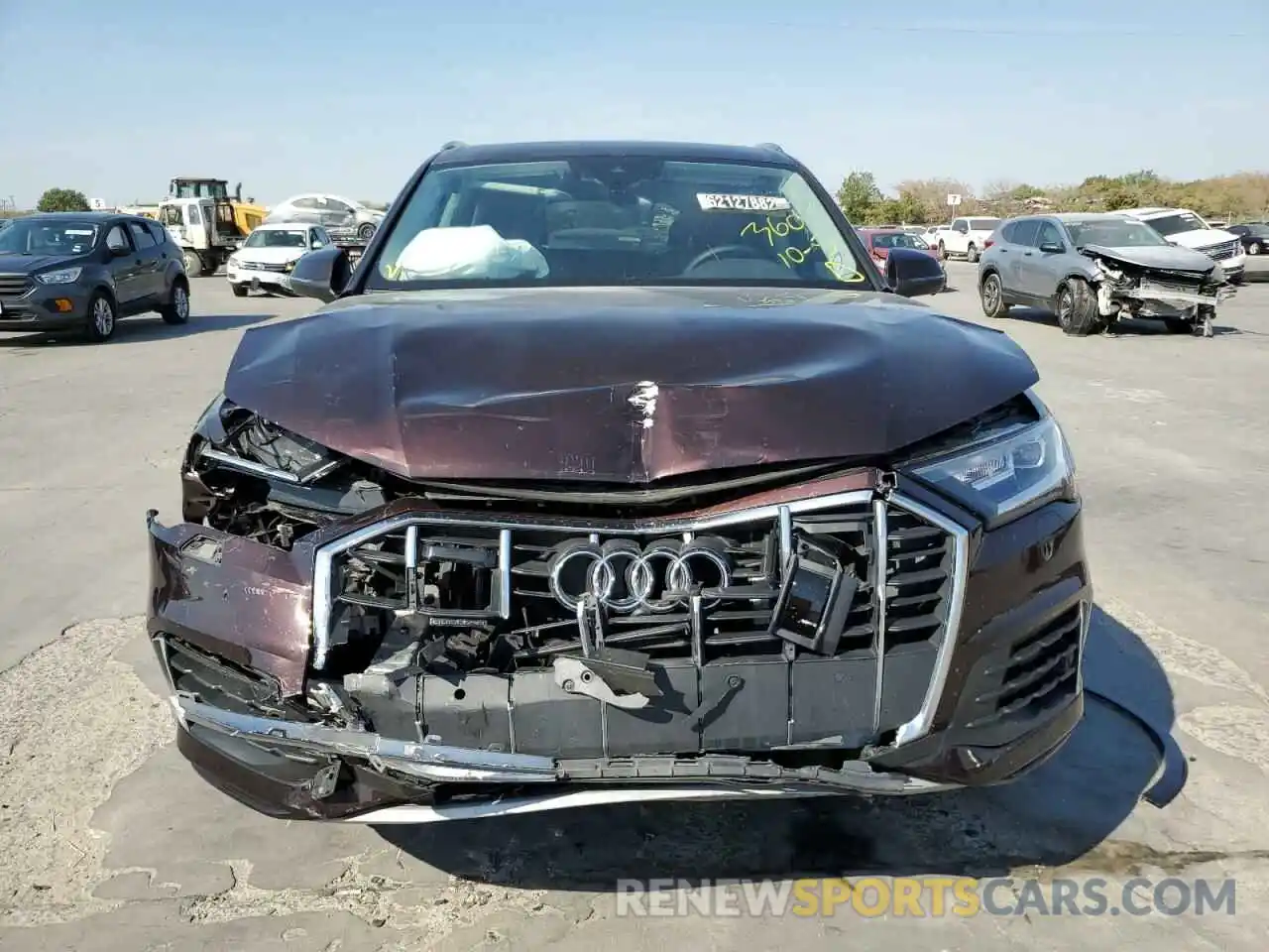 9 Photograph of a damaged car WA1LJAF79MD024469 AUDI Q7 2021