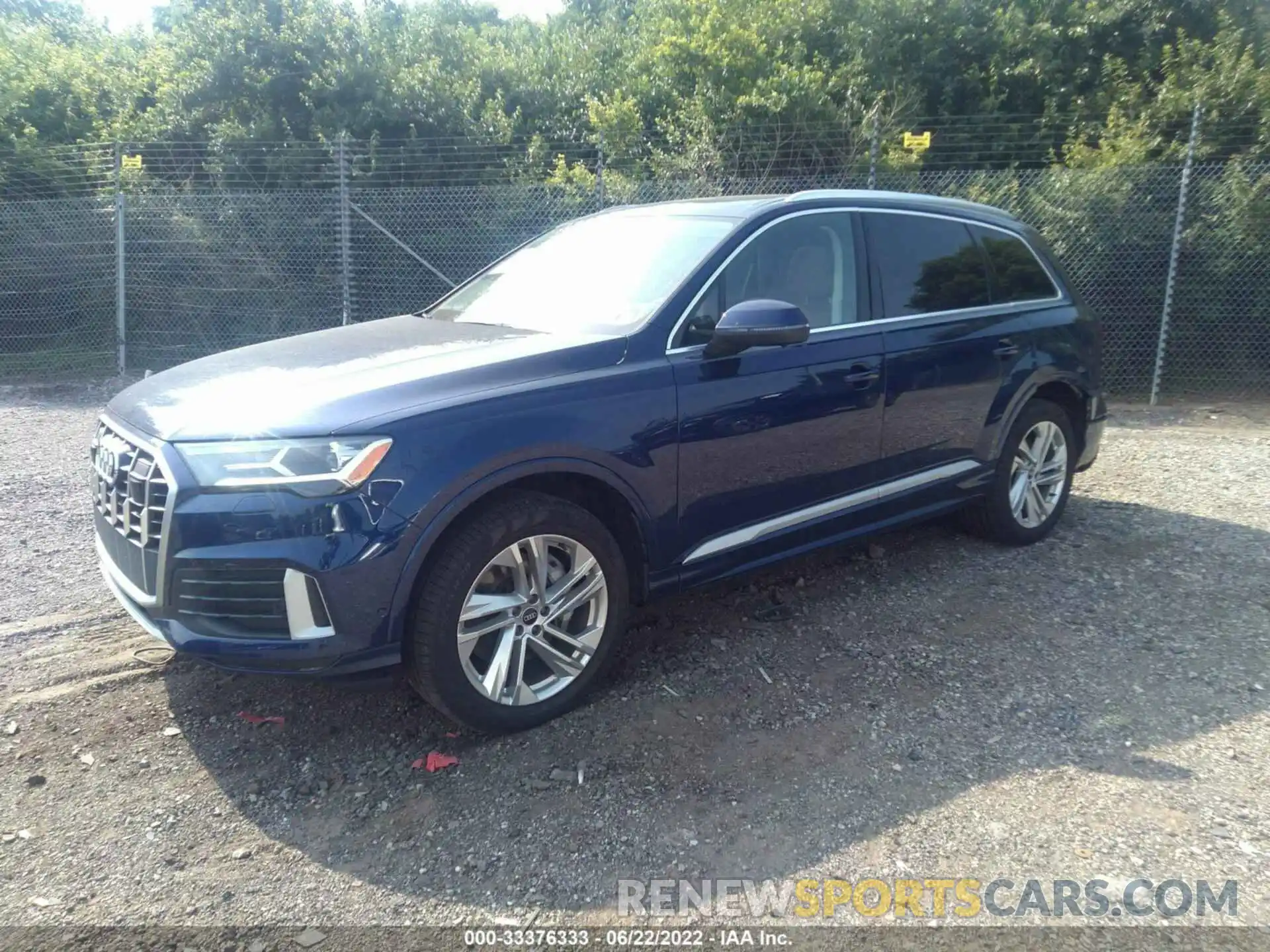 2 Photograph of a damaged car WA1LJAF79MD030546 AUDI Q7 2021