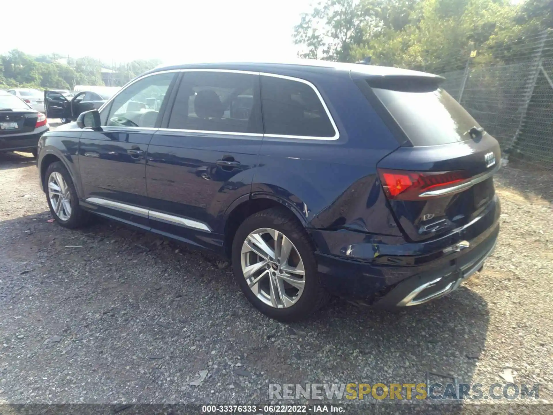 3 Photograph of a damaged car WA1LJAF79MD030546 AUDI Q7 2021