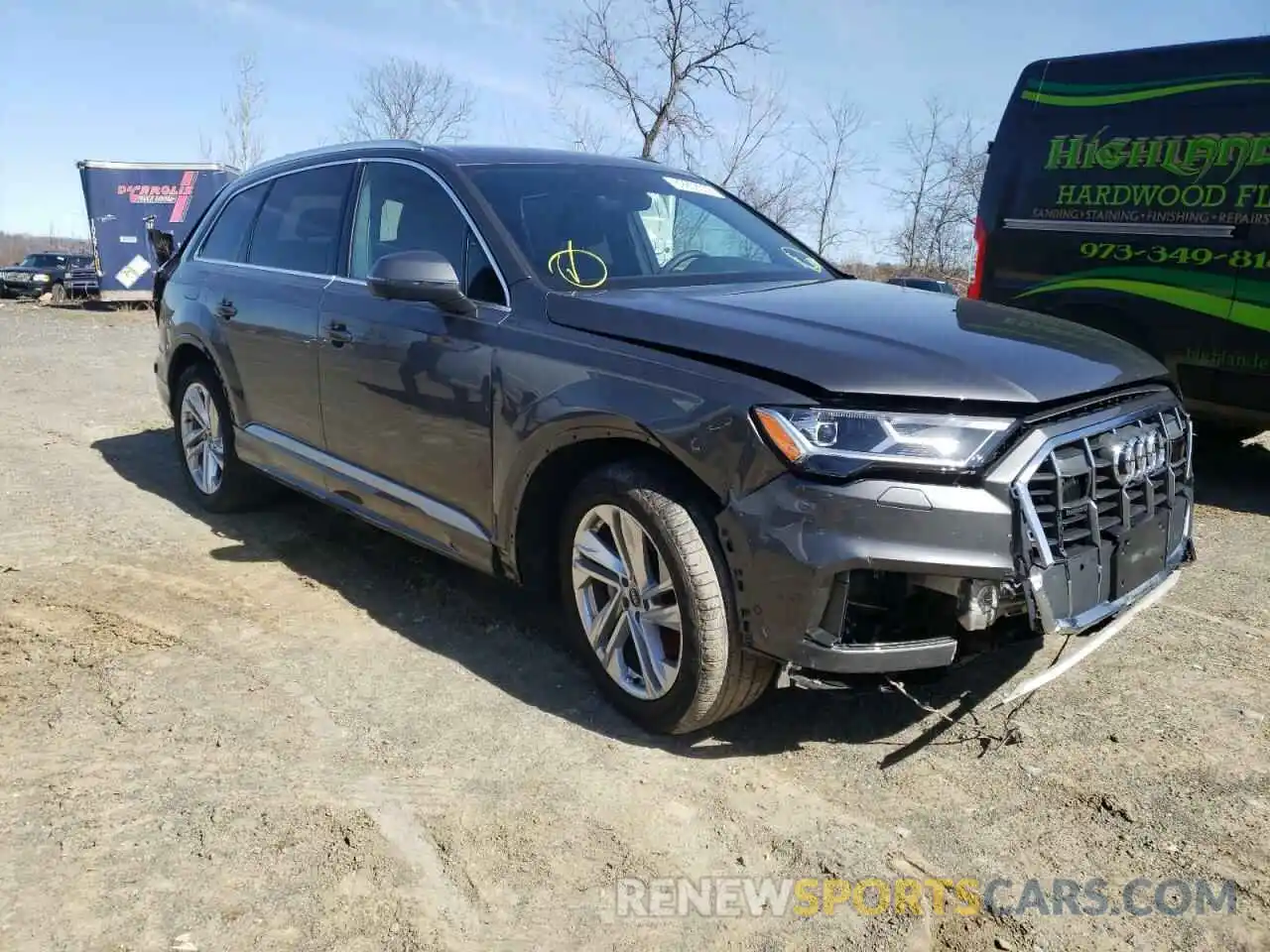 1 Photograph of a damaged car WA1LJAF7XMD040938 AUDI Q7 2021