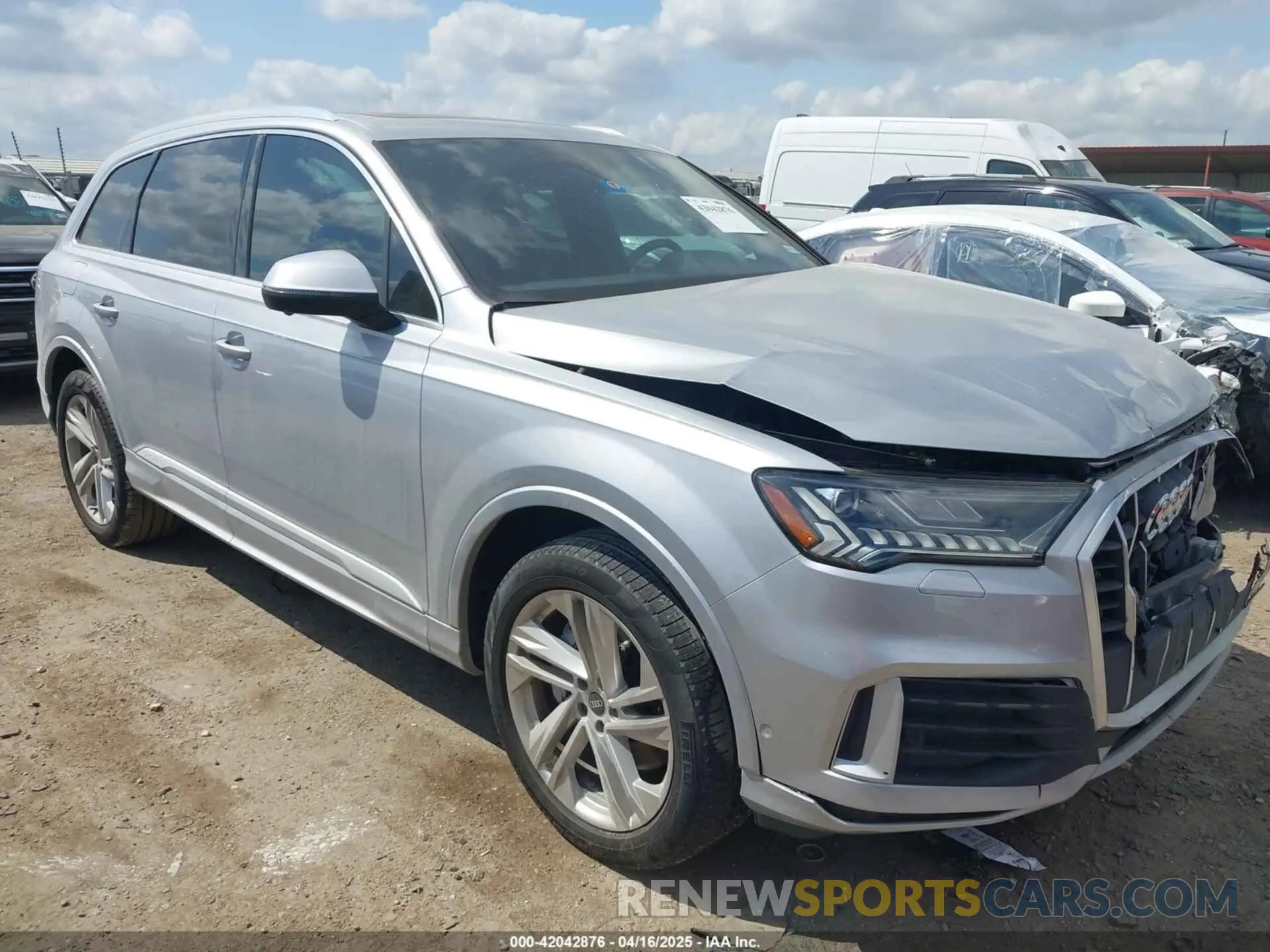 1 Photograph of a damaged car WA1LJBF73MD035506 AUDI Q7 2021