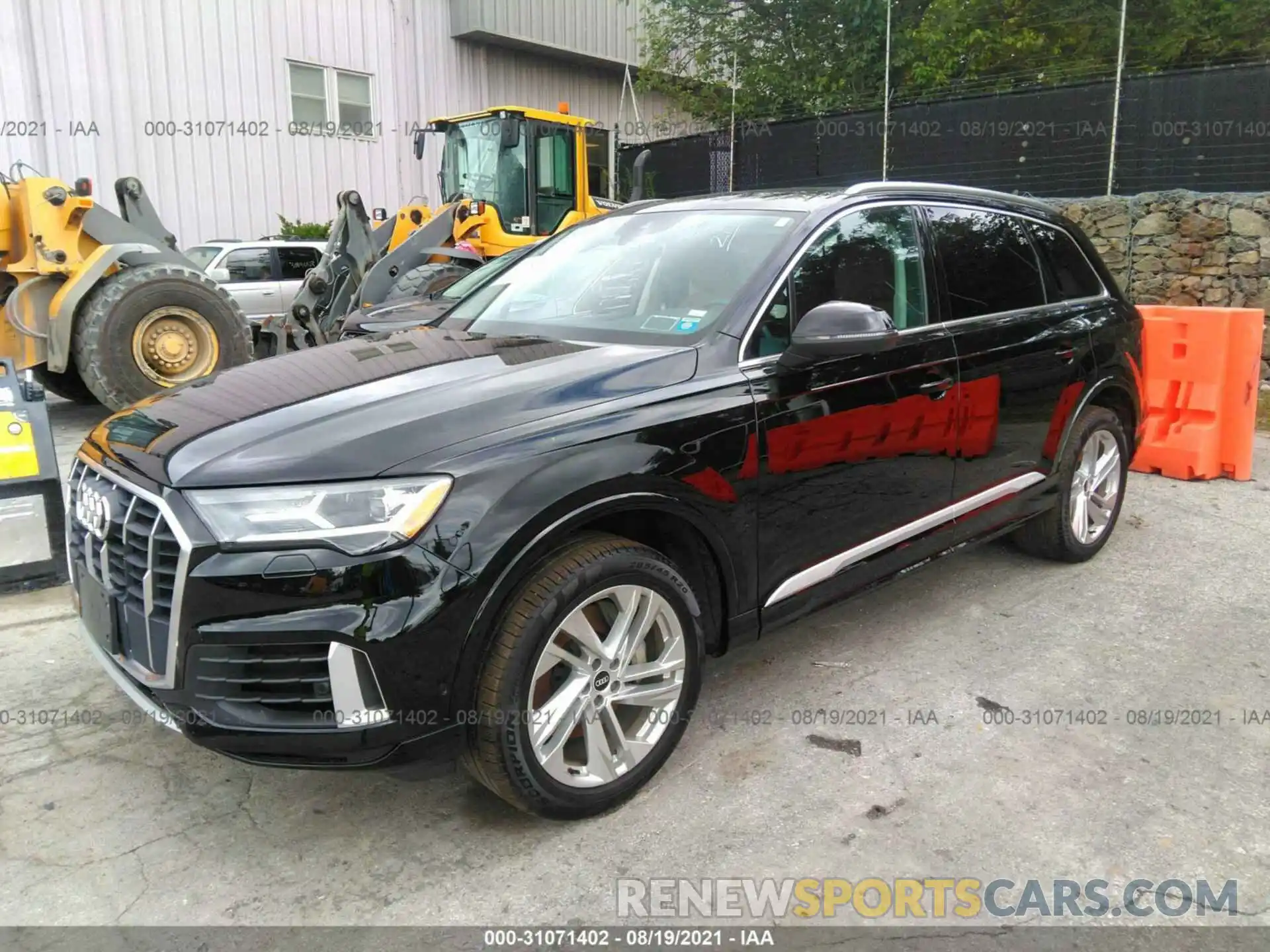 2 Photograph of a damaged car WA1LXAF70MD012810 AUDI Q7 2021