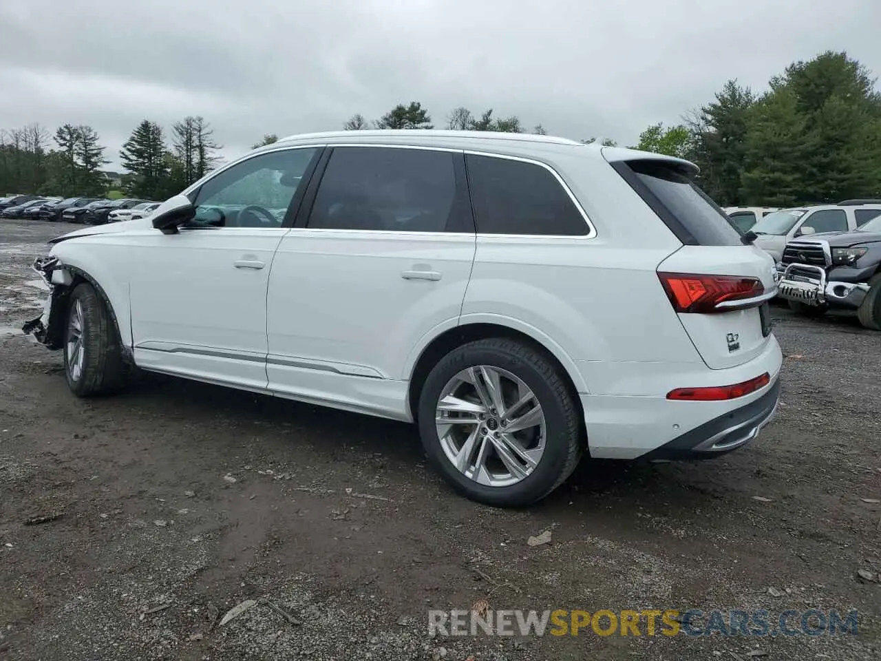 2 Photograph of a damaged car WA1LXAF70MD013083 AUDI Q7 2021
