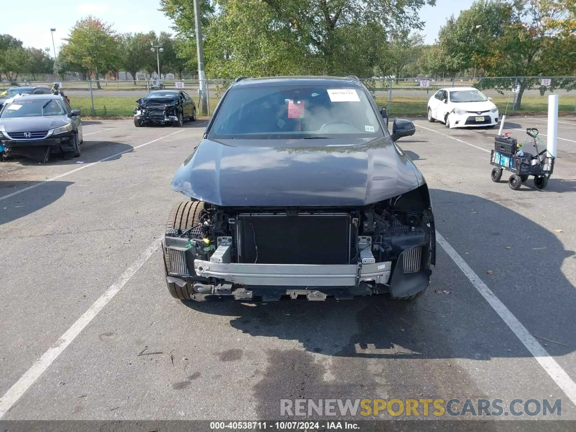 13 Photograph of a damaged car WA1LXAF70MD014802 AUDI Q7 2021