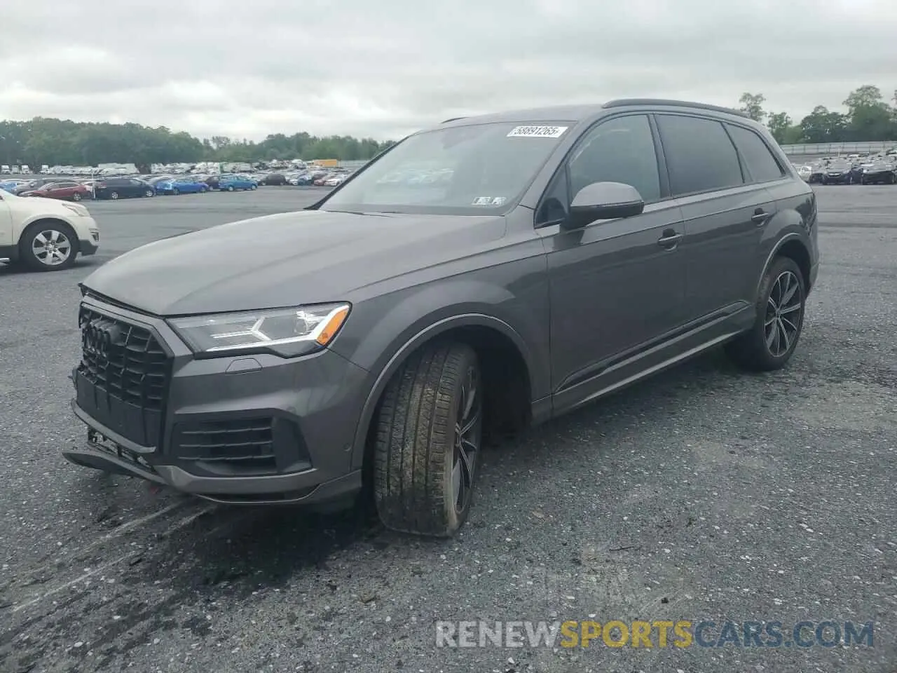 1 Photograph of a damaged car WA1LXAF70MD015173 AUDI Q7 2021
