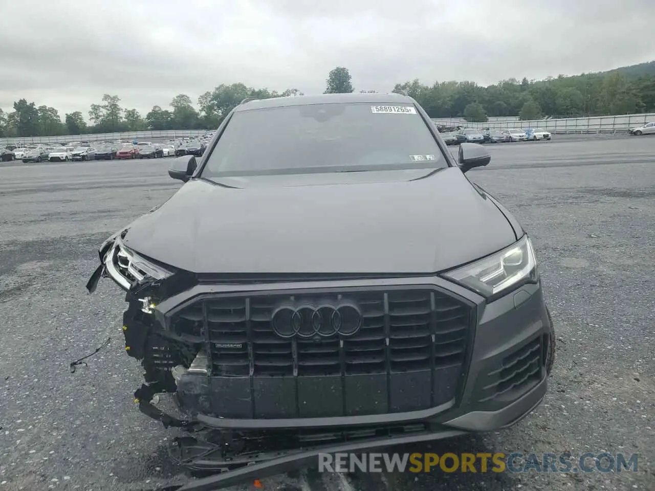 5 Photograph of a damaged car WA1LXAF70MD015173 AUDI Q7 2021
